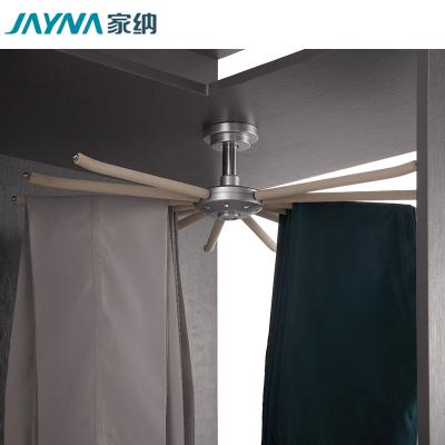 China Sustainable Hot Selling High Quality Wardrobe Accessories Pants Racks Top-mounted Revolving Pants Racks for sale