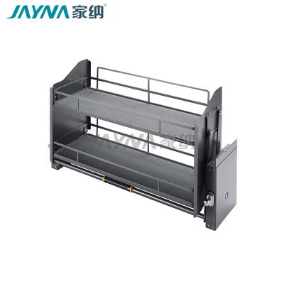 China Minimalist JAYNA Factory Sales Cupboard Kitchen Accessories Cabinet Flat Wire High End Lift For Kitchen for sale