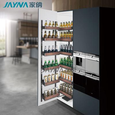 China Minimalist JAYNA Perfection Series Flat Type Kitchen Hardware Pantry Accessory Organizer for sale