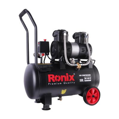 China Ronix Model RC-5012 50L Tank Silent Oil Free Electric Machine Lubricated Industrial Air Compressor 2022 for sale