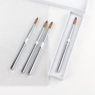 China NAIL High Quality Nail Art Brush Kit Acrylic Nail Brush 2022 Kolinsky Nail Brush Beauty Personal Care for sale