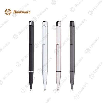 China Promotional Pen High Quality Promotional Pen with Matt Finish Metal Ballpoint Pen Logo Imprint for sale