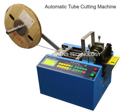 China Automatic Flexible Tube Cutting Machine 220V 110V For Shrink / Plastic / Rubber Tubes for sale