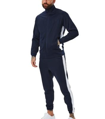 China free shipping QUICK DRY hooded tracksuit for men sport track suites 2 piece zipper hoodie poly panel man 2 piece tracksuit men for sale