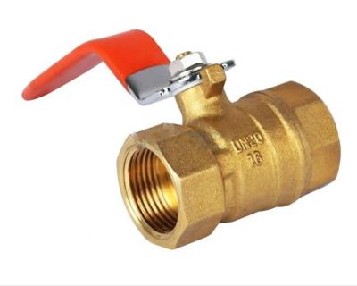 China Anti-Corrosion Brass Ball Valve 600 WET Female Male Threaded Connection Brass Ball Valve NPT BSP Forged Ball Valve Brass Material for sale