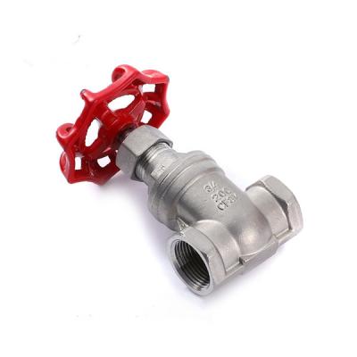 China General China DN15 Threaded Gate Valve Stainless Steel Factory 1/2