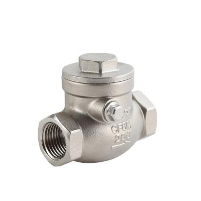 China Stainless Steel Mini One Way Check Valve Half Wire General Price for sale