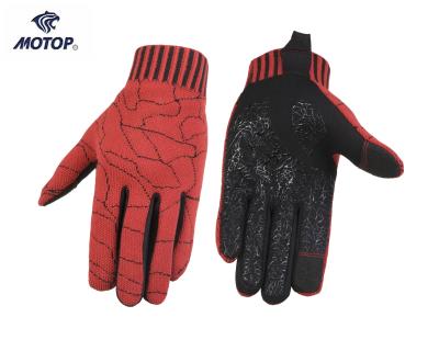 China New Design Durable 3D Knitting Sports Cycling Glove With Touch Screen Function And Safe Grip Palm for sale