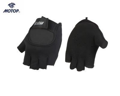 China New Style Durable Spandex Fingerless Sport Shaping Breathable Fitness Gym Gloves for sale