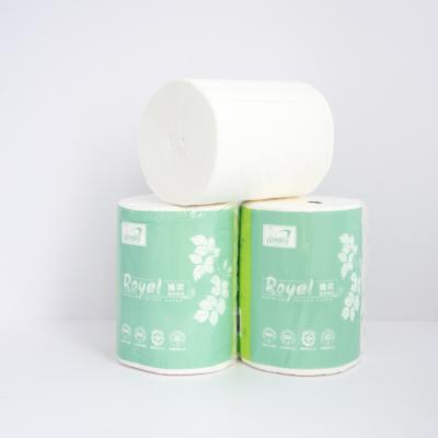 China wholesale 100% OURRU Pulp Toilet Paper Tissue Roll Bathroom Natural Bamboo Paper Coreless Eco Friendly for sale