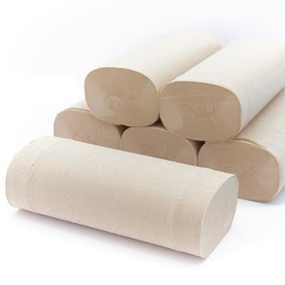 China Bleached without chemicals containing chlorine bleach. OULU Paper 170g Toilet Paper Roll Natural Bamboo Soft for sale