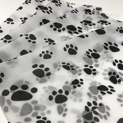 China Cheap premium quality moisture proof custom brand wrapping paper for flower wrapping paper logo for sale