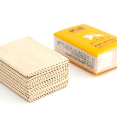 China OULU Water Absorption Raw Material Strong Soft Bamboo Facial Tissue Paper Cleansing Pouch Facial Disposable Tissue for sale