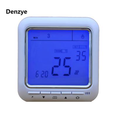 China Modern Digital Programmable Digital Thermostat Controller Heating Water Water Heating Large LCD Screen for sale