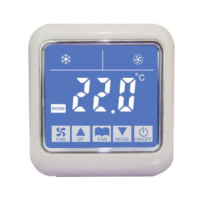 China Modern HVAC Temperature Controller Touch Screen Digital Thermostat RS485 FCU Digital Thermostat for sale