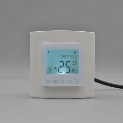 China Contemporary Heating Digital Popular Temperature Controller 7 Day Weekly Full Programmable LCD Display Regulator Thermostat for sale