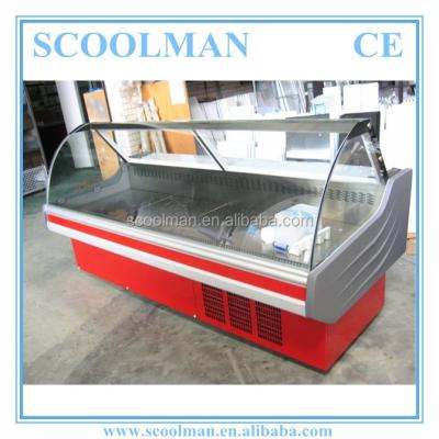 China Single-temperature Front Glass Closed Display Warm Food Showcase for sale