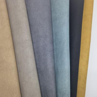 China Other Best Selling High Quality Litchi Green Leather Grain PU Fashion Leatherette Fabric for sale