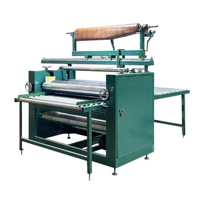 China Building Material Shops PVC Artificial Veneer Plywood Board Laminating Machine for sale