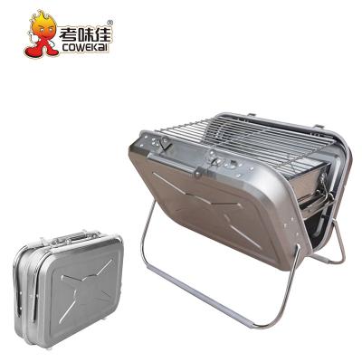 China Free Sample Easily Assembled Hot Sale Customized Professional Single Kebab Charcoal Outdoor Camping Barbecue Grill for sale