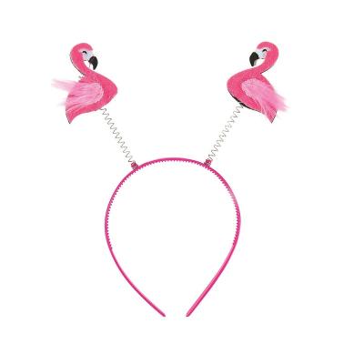 China Tropical Flamingo Goods Custom Headbands Headboppers for sale