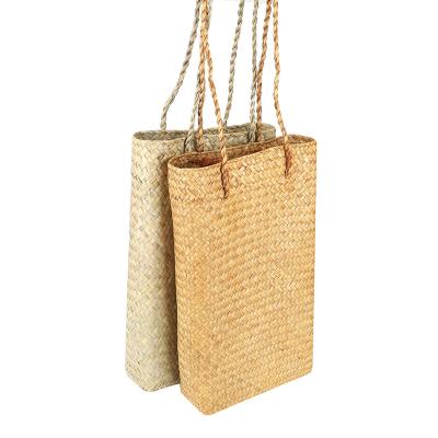 China Factory Price Viable Scenarios Multifunctional Yellow Hand - Straw Woven Handbags for sale