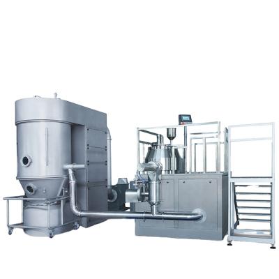 China Medicine Processing Machine Pharmaceutical Powder ZLGZ-200 Mixing Granulating Granulating And Drying Equipment Liquid Boiling Fluidized Bed Dryer for sale