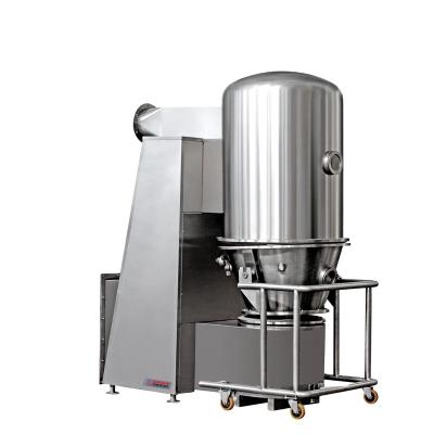 China Medicine Curing GFG-Series High Efficiency Boiling Bed Vertical Liquid Dryer/Fluidized Bed Drying Machine For Milk Juice Powder Granules Pharmacy for sale