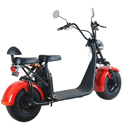 China Steel tube citycoco electric scooter with waterproof removable battery for sale