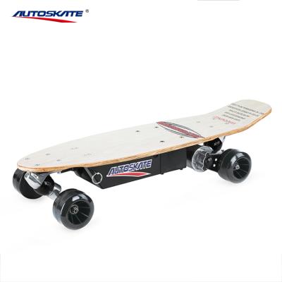 China Cheap Wooden 100watts 4 Wheel Electric Skateboard With Remote Control for sale