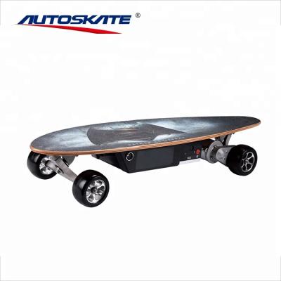 China 400watts wooden electric skateboard with remote control for sale