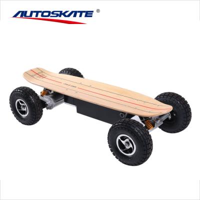 China Cheap 900W 4 Wheel Off Road Electric Skateboard 10' Inch for sale