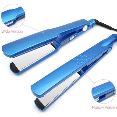 China Hair Straightener Curler 360 Ceramic Private Label Iron Digital Hair Straightener Curling Steamer Multifunctional Portable Dishes for sale