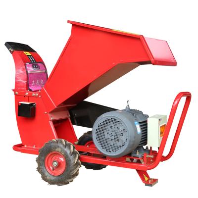 China Portable Woodworking Forestry Woodworking Machinery Wood Chipper Shredder Chipper Chipper 190F Electrically Started Diesel Engine for sale