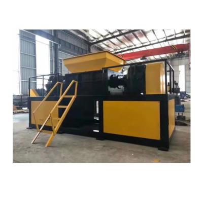 China Other quality machine cutting tire shredding wood sales mini biaxial plastic shredding machine for sale