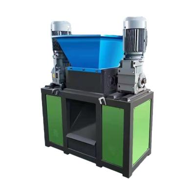 China Other Good Quality Twin Axle Car Tire Pkastic Electric Auto Paper Lettuce Shredder Machine Waste Trailer Mounted for sale