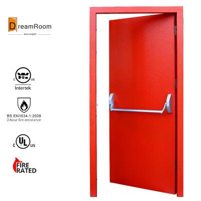 China 2 Hour UL10c BS476 EN1634 Contemporary Steel Emergency Door UL Fire Rated for sale