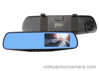 China Rear View Mirror Camera Recorder , H.264 Rear Mirror Dash Cam Support WDR for sale