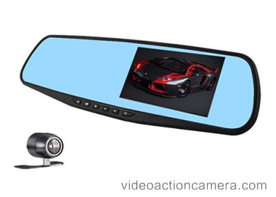 China Durable 1080 FHD Car Rear View Mirror Camera 4.3 Inch With 500 Mega Pixels for sale