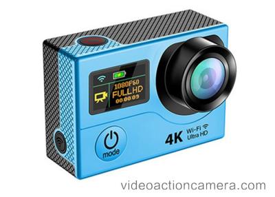 China Ultra 4k Sports Action Camera Waterproof With Fish Eye , Action Camcorder Hd 720p for sale