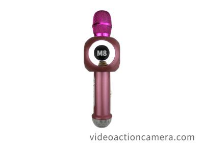 China Wifi Wireless Bluetooth Karaoke Microphone , Plastic Singing Machine Microphone for sale