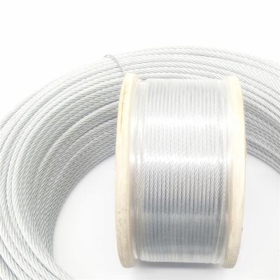 China Ordinary Construction 6x12+7FC 5mm Lay Galvanized Steel Cable Carbon Steel Grade Wire for sale