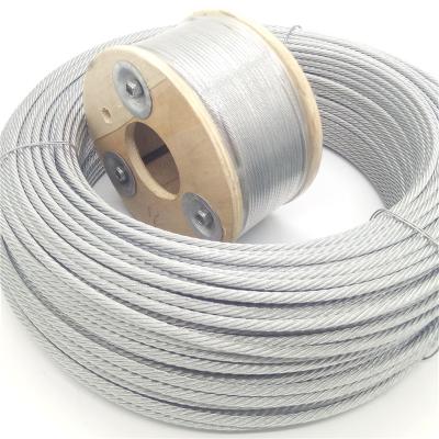 China Wholesale 6x24+7FC Construction Point 12mm Contacted Galvanized Steel Wire Rope Producers for sale