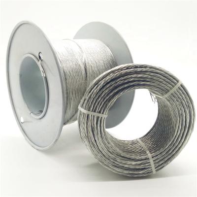 China Picrture Hanging 1x7 1.5mm Stay Steel Wire Electric Galvanized Steel Wire Guy Cable Rope for sale