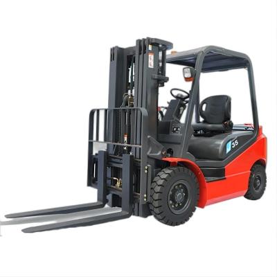 Κίνα Τετράτροχο αντίθετο ισορροπημένο Forklift diesel Weiht υδραυλικό ή μηχανικό φορτηγό 3,5 μηχανή tonDiesel προς πώληση