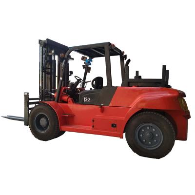 中国 High Performance Large Tonnage Diesel Forklift 12 Tons High Efficiency Forklift Truck heavy forklift 販売のため