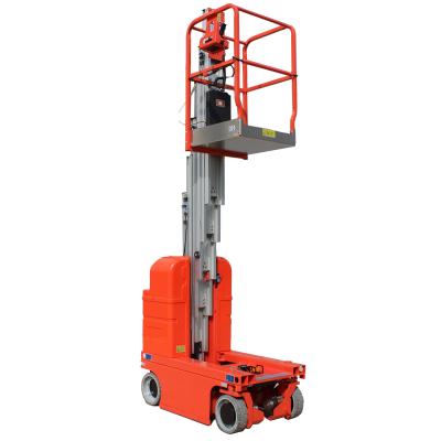 Κίνα Column Type Aluminum Alloy Mast Self-Propelled High-Altitude Working Platform Climbing Platform Lifting Table Elevating προς πώληση