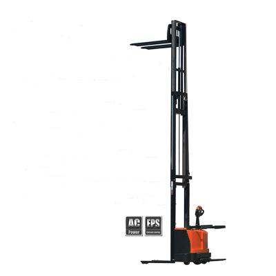 China CE ISO Certification Electric Reach Stacker Turn Smoothly Without Tilt Electric Stacker for sale