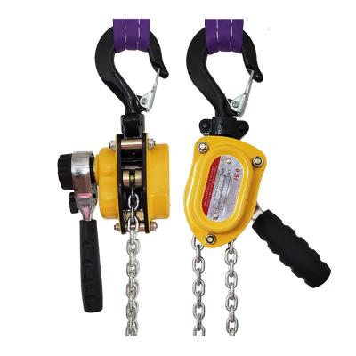 China 500kg Mini Lever Hoist Manual Hoist Small Hoist Home Use Hoist for sale