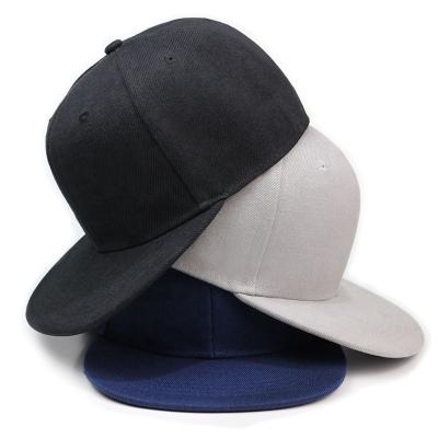 China Bill Oem Wholesale Gorra Plain Flat Blank Logo Custom Men's The Classic Yupoong Snapback Hat Cap for sale